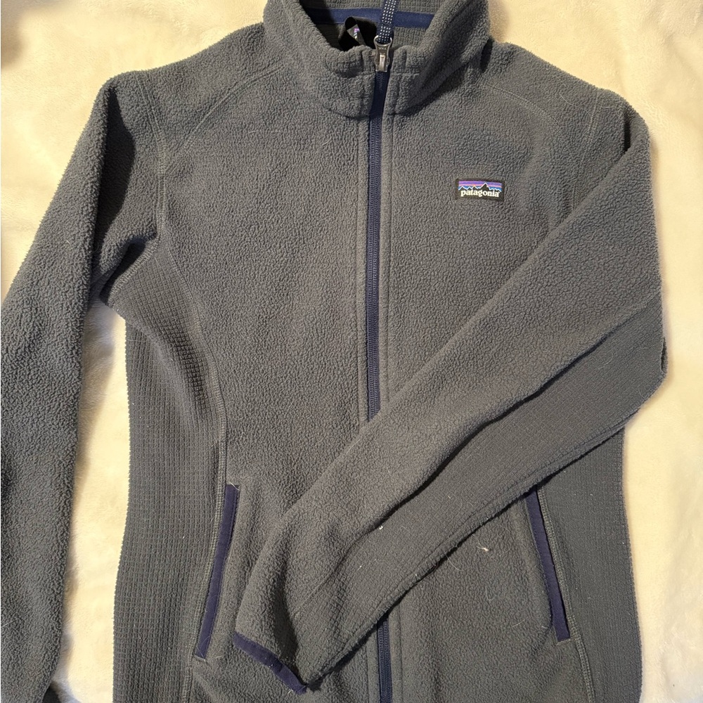 Patagonia Women's Charcoal Teddy Jacket